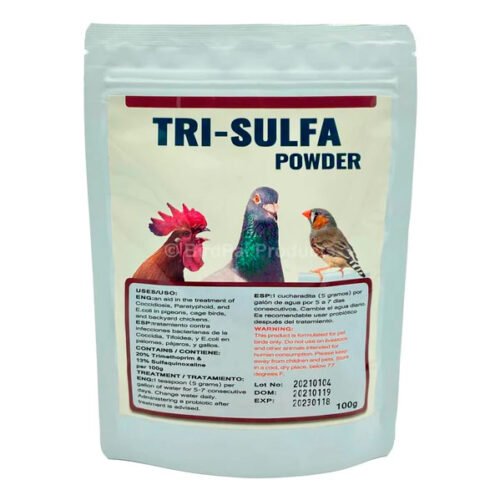 Tri-Sulfa en Polvo para Aves